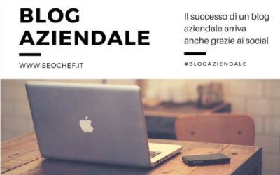 Il successo di un blog aziendale arriva (anche) dai social