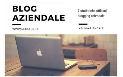 7 statistiche che cambieranno la tua idea sul blog aziendale