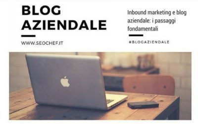 Inbound marketing e blog aziendale: i passaggi fondamentali