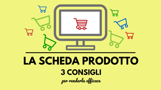 scheda prodotto efficace ux