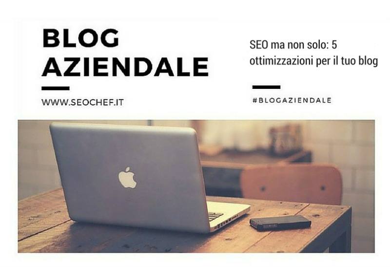 blog aziendale seo