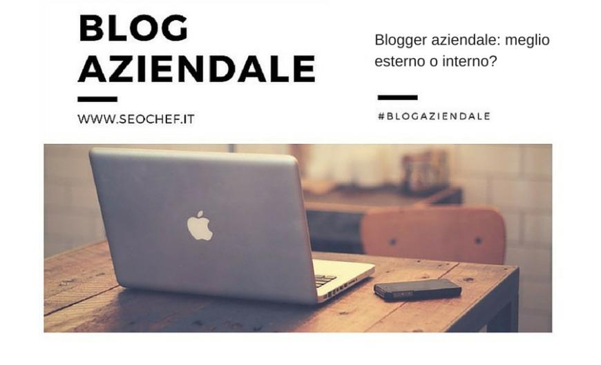 blogger aziendale SEO